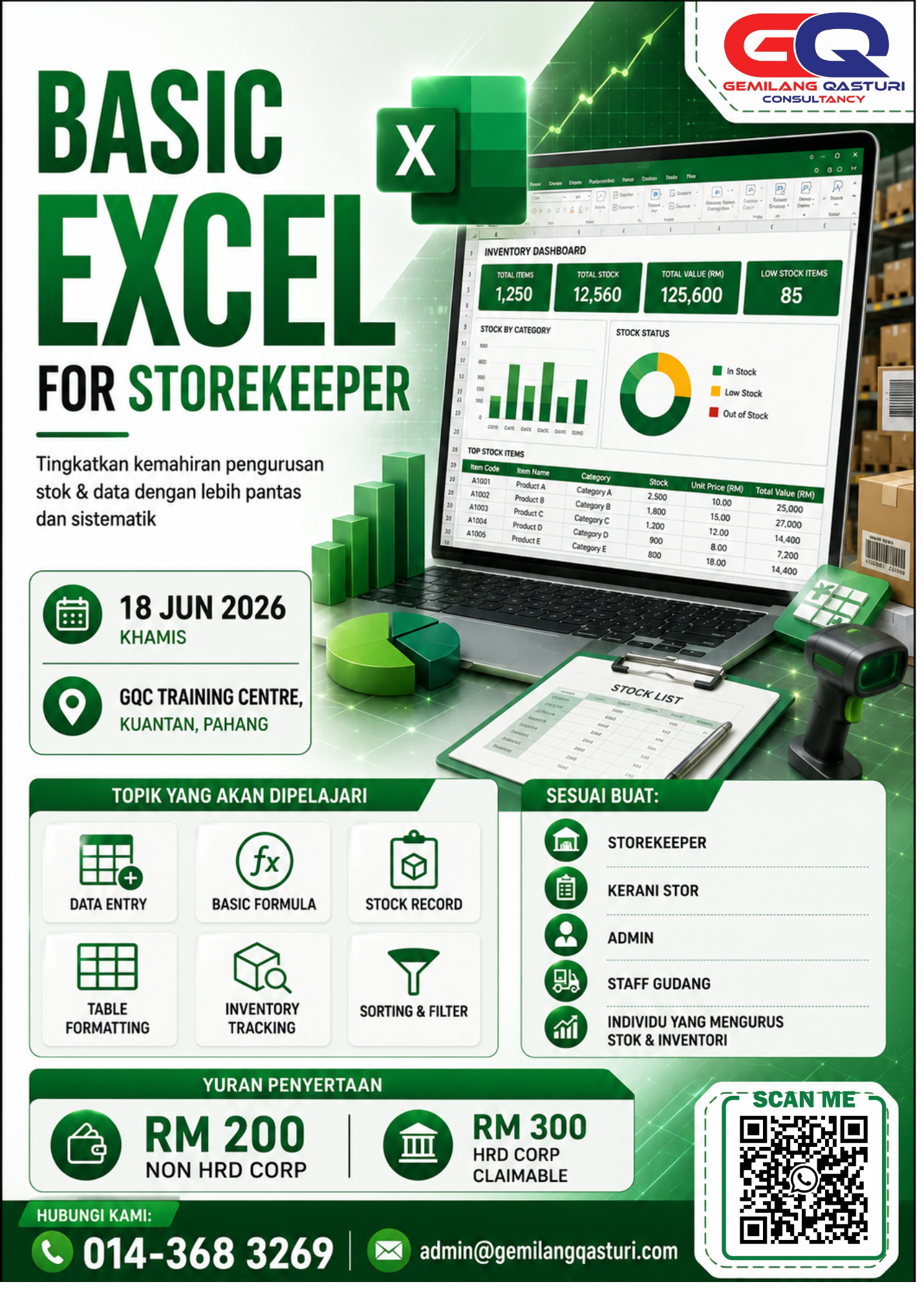 07 Excel for Storekeeper